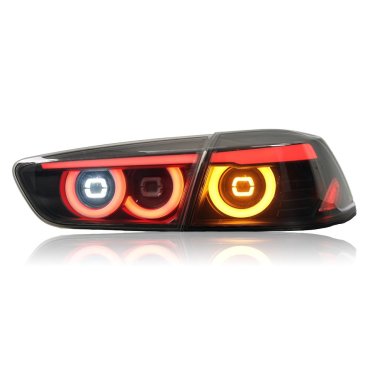 Mitsubishi Lancer X оптика задняя черная стиль JDM CP Mitsubishi Lancer X оптика задняя черная стиль JDM CP