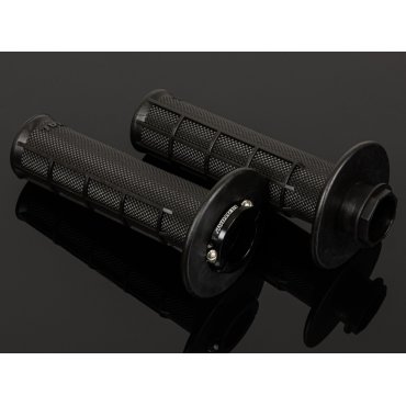Гріпси Renthal MX R-Works Lock-On Grips - Half Waffle [Black]