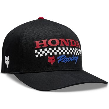 Кепка FOX FlexFit Hat - HONDA® [Black]