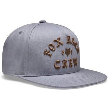 Кепка FOX SnapBack Hat - RACE CREW [Steel Gray]
