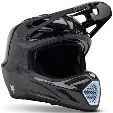 Шолом FOX V3 RS Helmet - SOLID [Black]