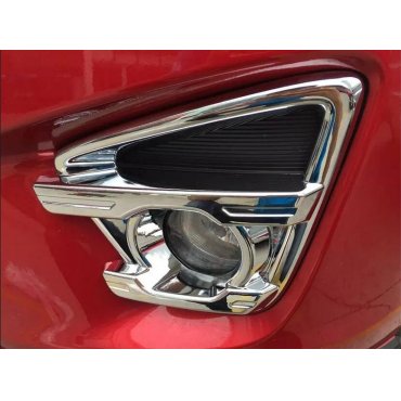 Mazda CX-5 хром накладки на противотуманные фары Mazda CX-5 хром накладки на противотуманные фары