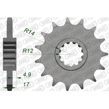 Зірка AFAM 525 Sprocket - Honda