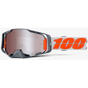 Окуляри 100% ARMEGA HiPER Goggle [Silver]