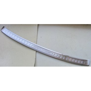 Toyota Highlander XU50 2014 накладка защитная на задний бампер тип C 