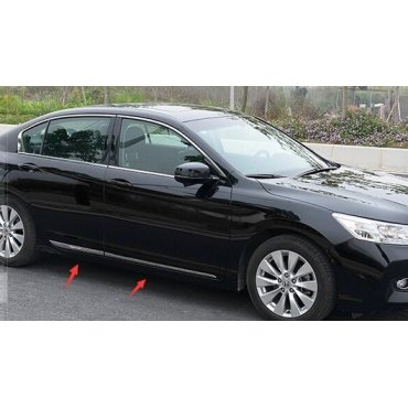 Honda Accord 9 молдинги на двери хром тип D нерж сталь Honda Accord 9 молдинги на двери хром тип D нерж сталь