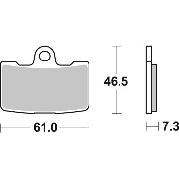 Гальмівні колодки SBS Performance Front Brake Pads