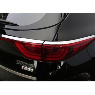 Kia Sportage KX5 Mk4 2015+ хром накладки верхние на задние фонари