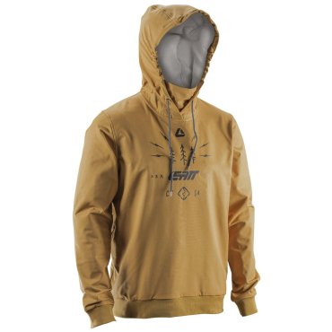 Толстовка LEATT MTB 3.0 ThermaFlow Hoodie [Brass Brown]