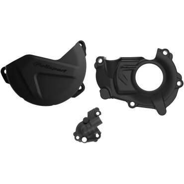 Комплект Polisport Clutch & Ignition Cover - Yamaha [Black]