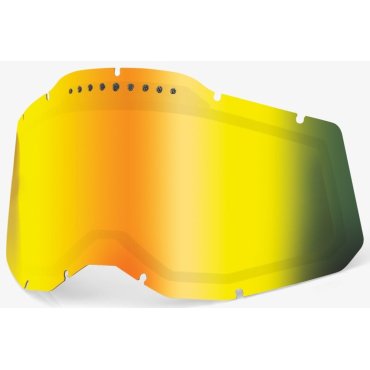 Лінза 100% RC2/AC2/ST2 (Gen.2) Dual Vented Lens [Mirror Gold]