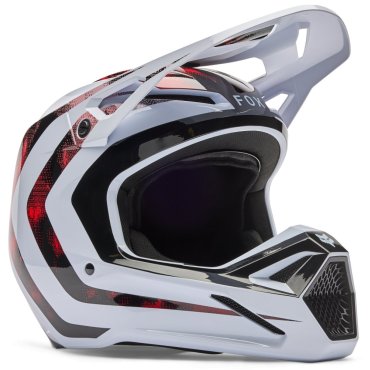 Шолом FOX V1 Helmet - KAIROS [Flo Red]
