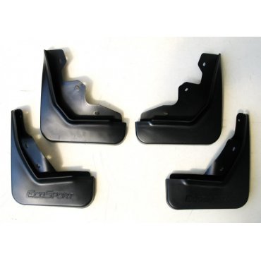 Ford Ecosport брызговики колесных арок  передние и задние полиуретановые с лого