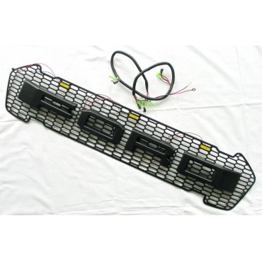 Ford Ranger  T7 решетка радиатора LED габариты, стиль Raptor  Ford Ranger  T7 решетка радиатора LED габариты, стиль Raptor