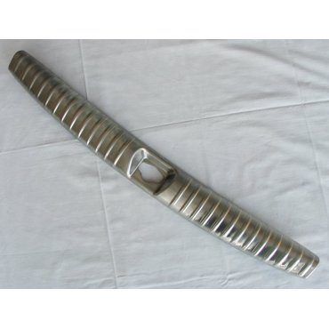 Hyundai Solaris Accent 2017+  накладка защитная на задний бампер внутренняя