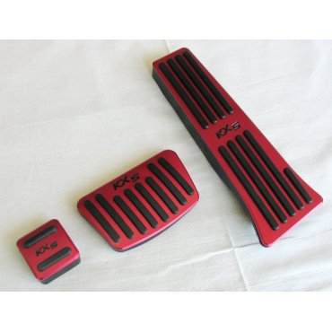 Kia Sportage KX5 Mk4 2015+ накладки на педали красные