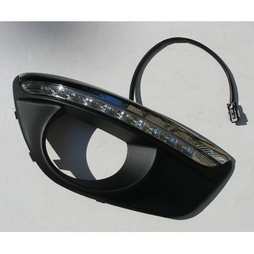 Hyundai  Santa Fe 2 дневные ходовые огни (DRL) Hyundai  Santa Fe 2 дневные ходовые огни (DRL)