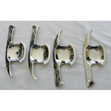 Toyota Camry XV70 2018+ хром накладки под дверные ручки тип B Toyota Camry XV70 2018+ хром накладки под дверные ручки тип B