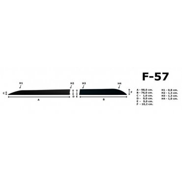 Молдинги на двери Automotiva F-57 / side door moldings Молдинги на двери Automotiva F-57 / side door moldings