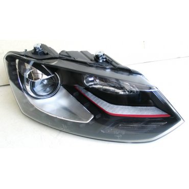 Volkswagen Polo Mk5 оптика передняя GTI красная Volkswagen Polo Mk5 оптика передняя GTI красная