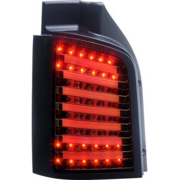 Volkswagen  T5 оптика задняя хром тонированная LED tube Volkswagen  T5 оптика задняя хром тонированная LED tube