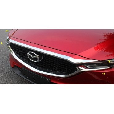 Mazda CX-5 2017+ накладка хром на кромку капота Mazda CX-5 2017+ накладка хром на кромку капота