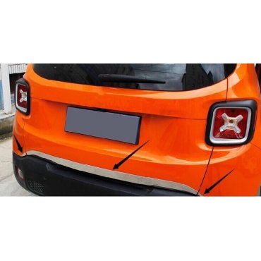 Jeep Renegade хром накладка на кромку задней двери с лого SS