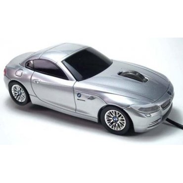 мышка компьютерная проводная BMW Z4 серебристая мышка компьютерная проводная BMW Z4 серебристая