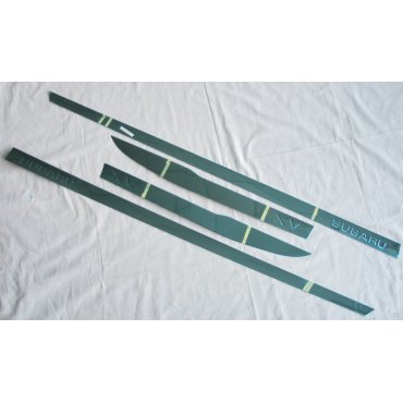 Subaru XV 2017+ хром молдинги на двери SS  Subaru XV 2017+ хром молдинги на двери SS