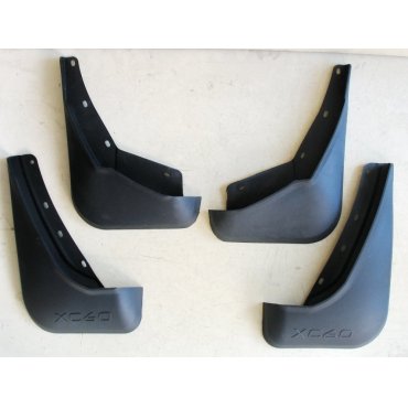 Volvo XC60 2018+ брызговики колесных арок GT передние и задние полиуретановые с лого