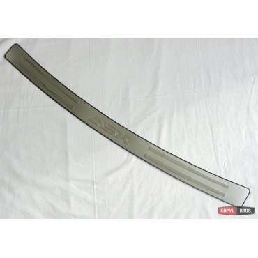 Mitsubishi ASX 2013+ накладка защитная на задний бампер SS тип W Mitsubishi ASX 2013+ накладка защитная на задний бампер SS тип W