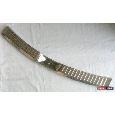 Mazda CX-5 2017+ накладка защитная на задний бампер внутренняя серебристая тип WC