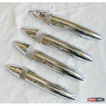 Hyundai Solaris Accent 2010+ накладки хром на дверные ручки тип W