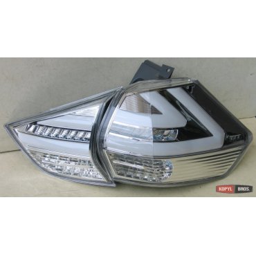 Nissan X-trail T32 оптика задняя тюнинг LED светодионая хром  Nissan X-trail T32 оптика задняя тюнинг LED светодионая хром