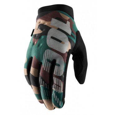 Зимові перчатки 100% BRISKER Glove [Camo]