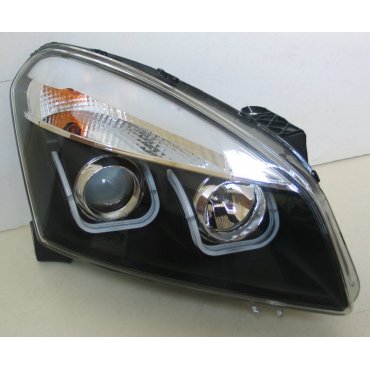 Nissan Qashqai J10 Mk1 оптика альтернативная передняя U type Nissan Qashqai J10 Mk1 оптика альтернативная передняя U type